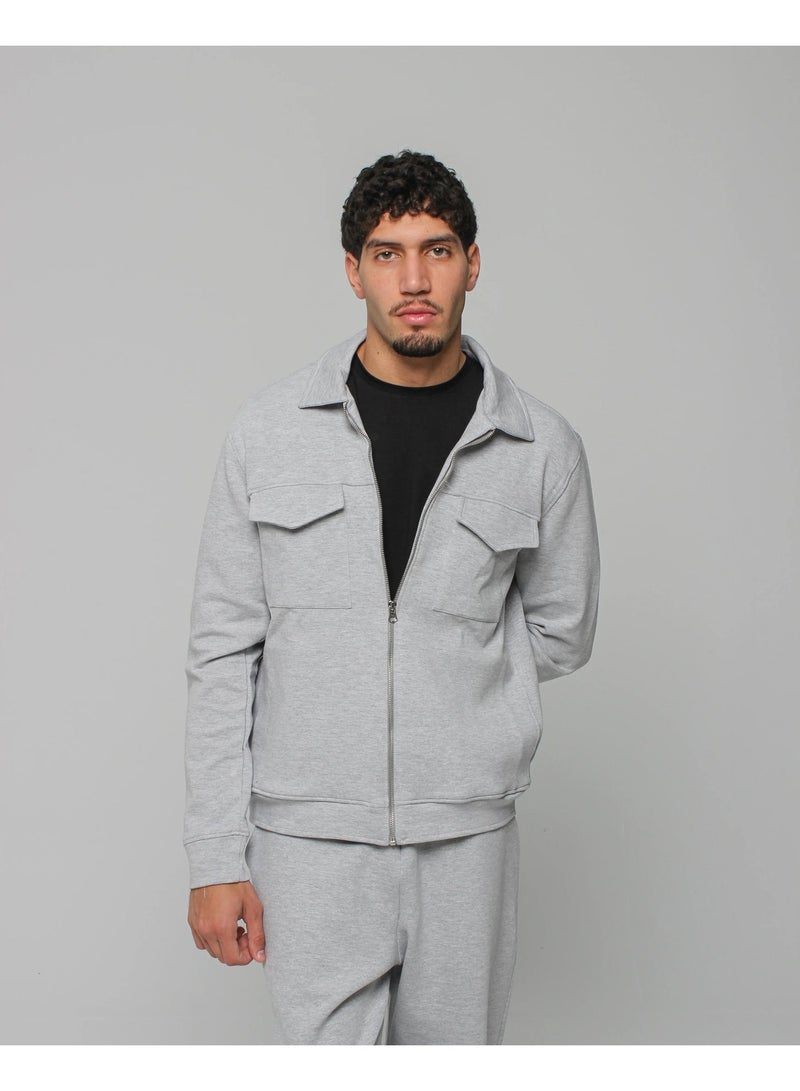 Basic Look Men Scuba Jacket - Image 1